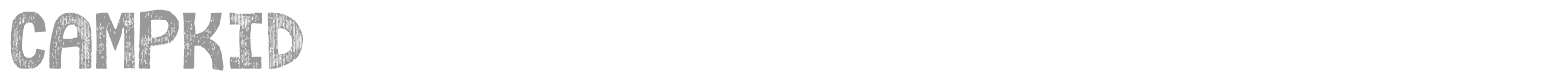 Campkid font preview